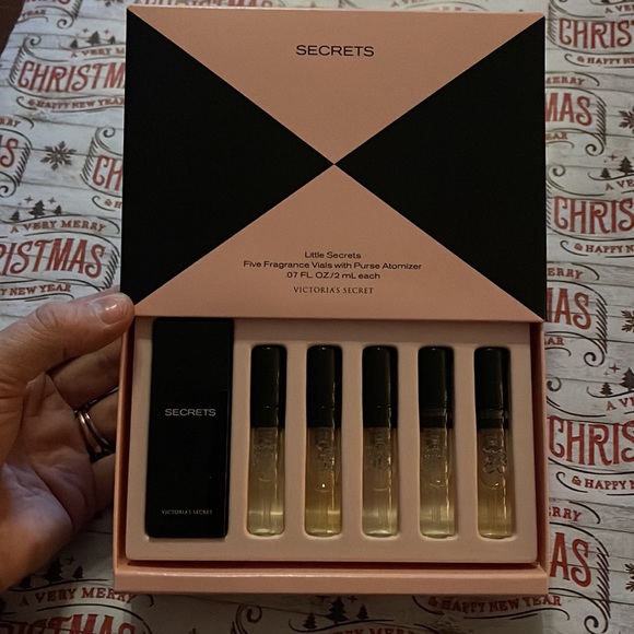 Victoria’s Little Secrets 5 Fragrance perfume with Atomizer, brand new, Vintage - Picture 2 of 5